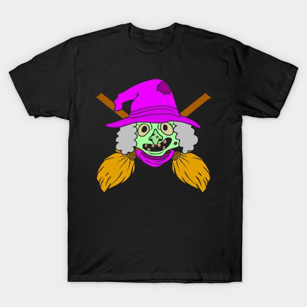 Halloween pictures on t-shirt for children witch T-Shirt by KK-Royal